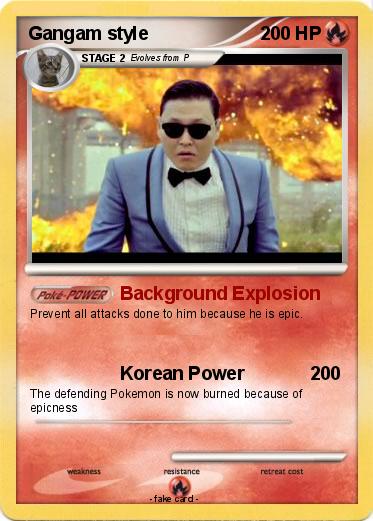 Pokemon Gangam style