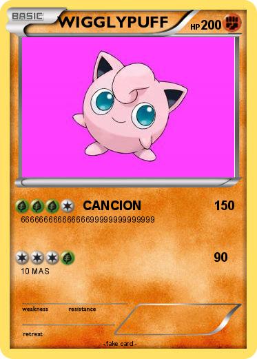 Pokemon WIGGLYPUFF