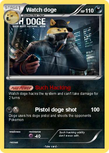 Pokemon Watch doge
