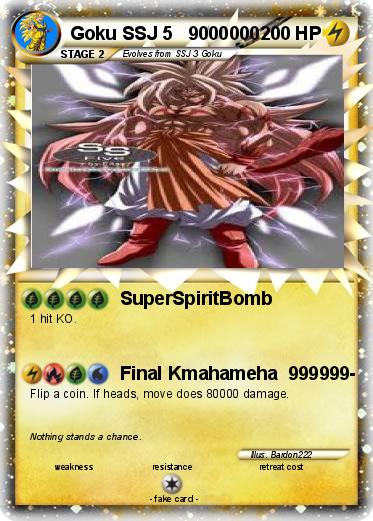 Pokemon Goku SSJ 5   9000000