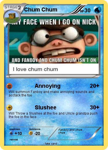 Pokemon Chum Chum