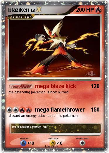 Pokemon blaziken