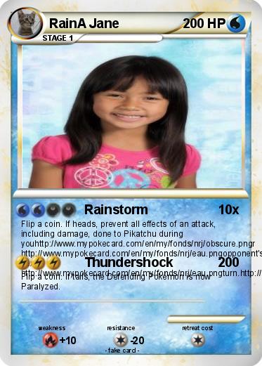 Pokemon RainA Jane