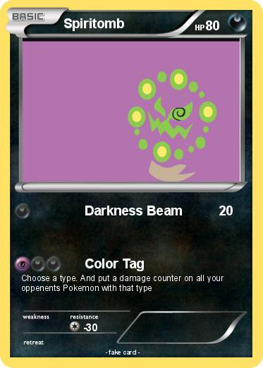 Pokemon Spiritomb
