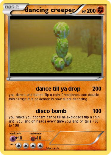 Pokemon dancing creeper
