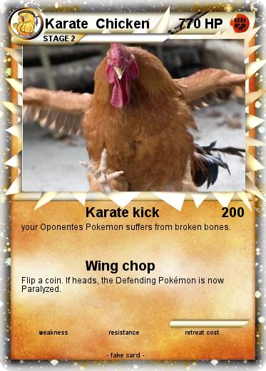Pokemon Karate  Chicken        77