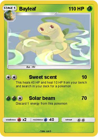 Pokemon Bayleaf