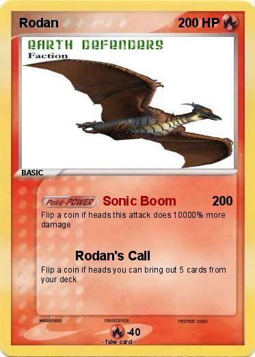 Pokemon Rodan