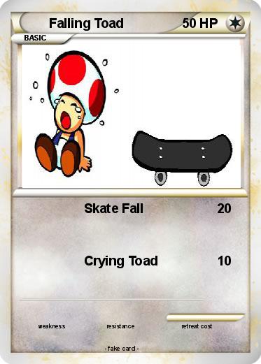 Pokemon Falling Toad