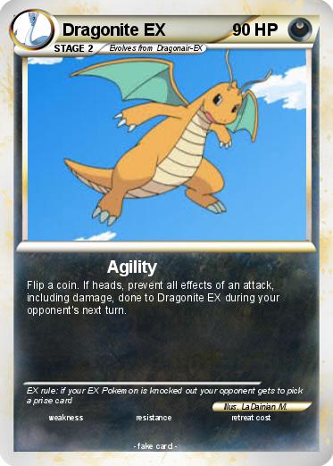 Pokemon Dragonite EX