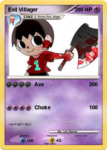 Pokemon Evil Villager