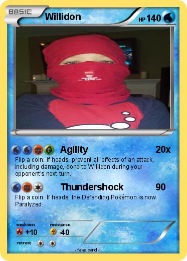 Pokemon Willidon