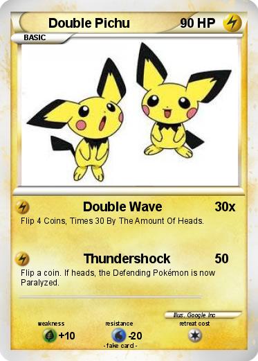 Pokemon Double Pichu