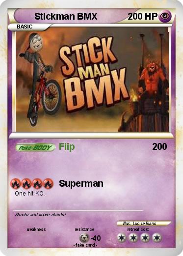 Pokemon Stickman BMX