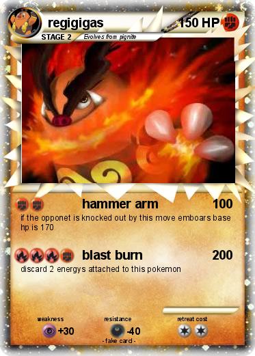 Pokemon regigigas