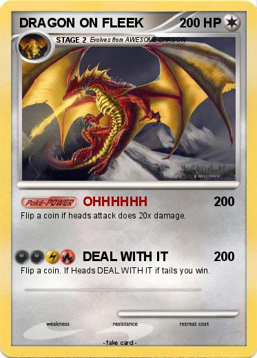 Pokemon DRAGON ON FLEEK