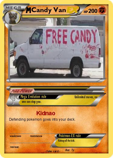 Pokemon Candy Van