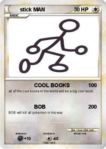 Pokemon stick MAN