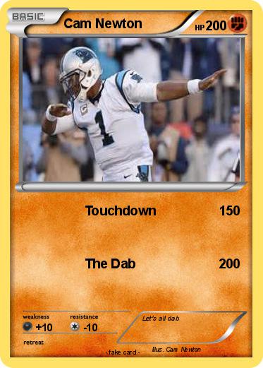 Pokemon Cam Newton