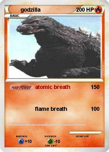Pokemon godzilla