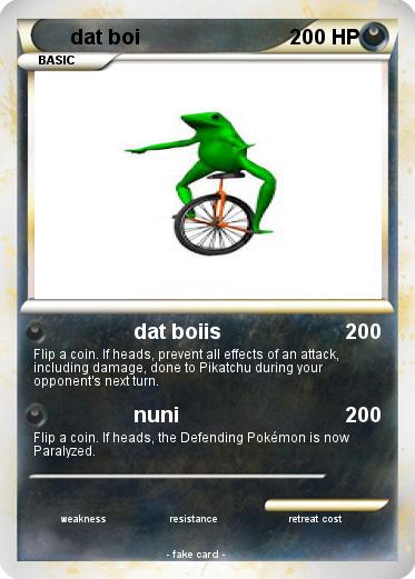 Pokemon dat boi