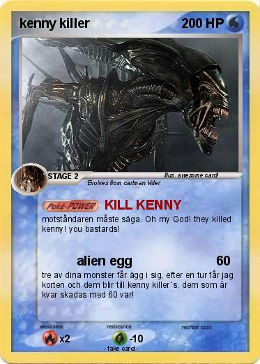 Pokemon kenny killer