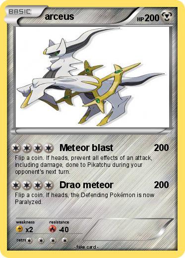 Pokemon arceus