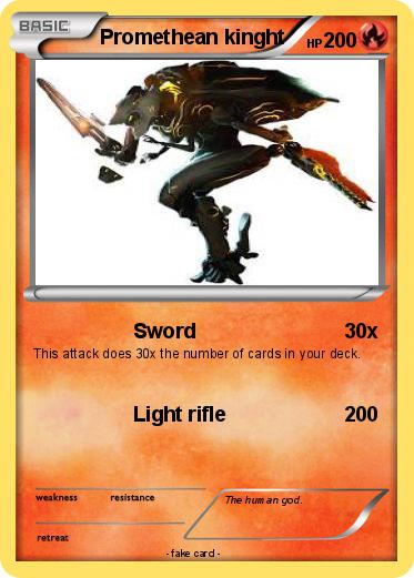 Pokemon Promethean kinght