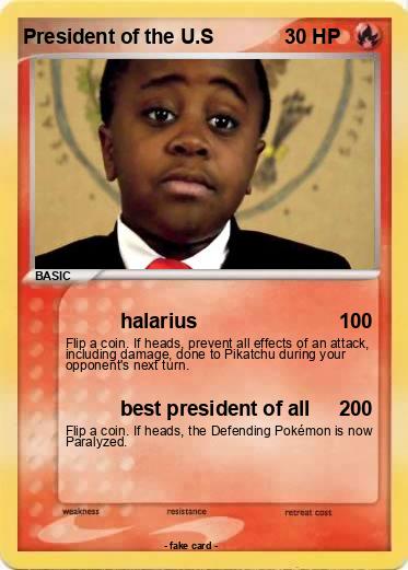 Pokemon President of the U.S