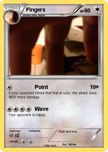 Pokemon Fingers