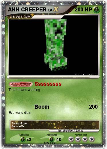 Pokemon AHH CREEPER