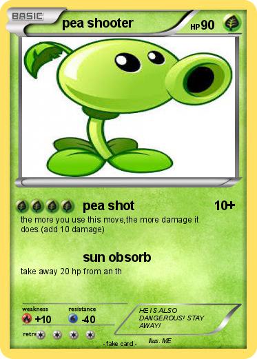 Pokemon pea shooter