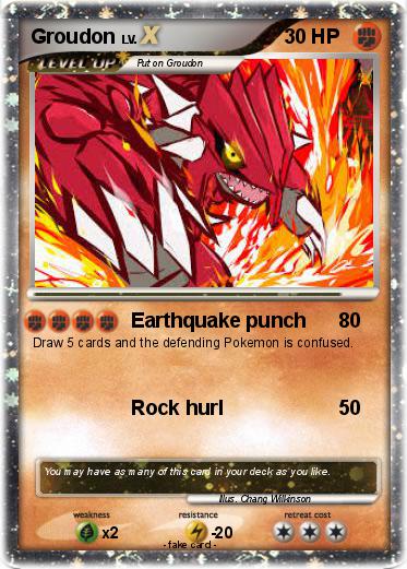 Pokemon Groudon