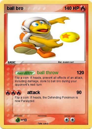 Pokemon ball bro