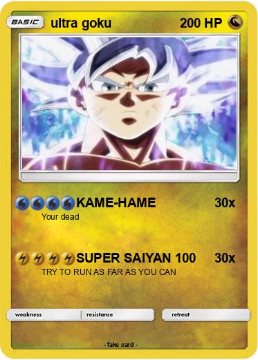 Pokemon ultra goku