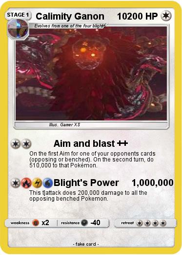 Pokemon Calimity Ganon     10