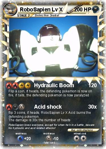 Pokemon RoboSapien Lv X