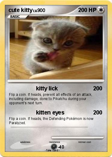Pokemon cute kitty