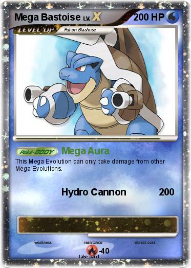 Pokemon Mega Bastoise