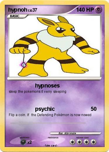 Pokemon hypnoh