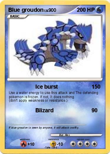 Pokemon Blue groudon