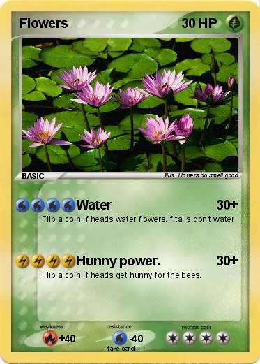 Pokemon Flowers
