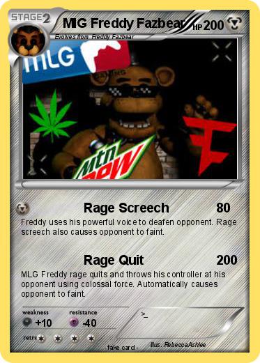 Pokemon MlG Freddy Fazbear