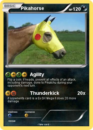Pokemon Pikahorse