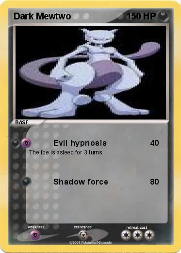 Pokemon Dark Mewtwo