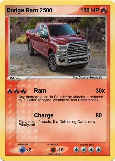 Pokemon Dodge Ram 2500