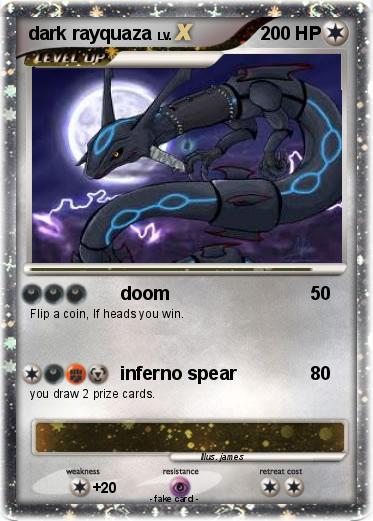 Pokemon dark rayquaza