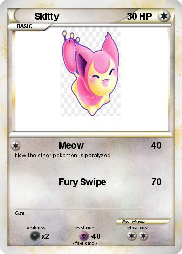 Pokemon Skitty