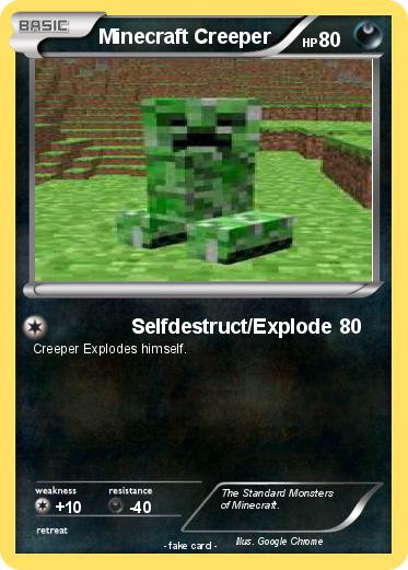 Pokemon Minecraft Creeper