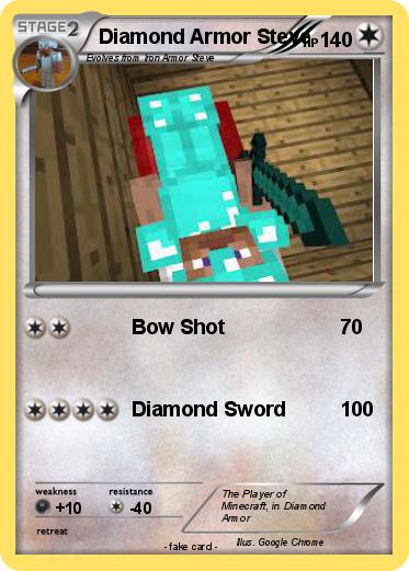 Pokemon Diamond Armor Steve